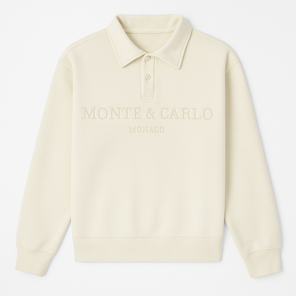 Suéter Masculino com Bordado - Suéter Monte Carlo
