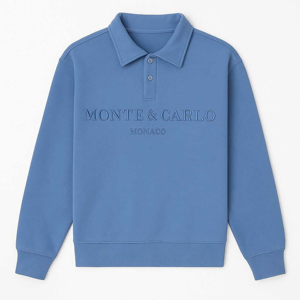 Suéter Masculino com Bordado - Suéter Monte Carlo