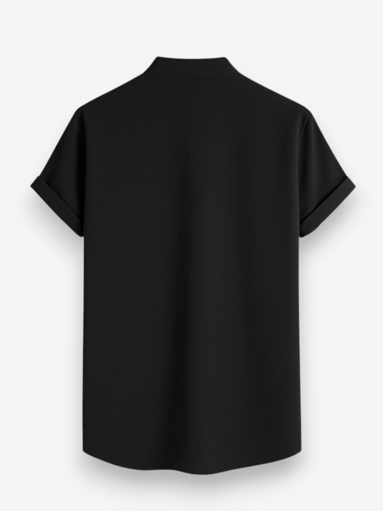 Camisa de Botão Masculina Gola Padre- Camisa Santorini