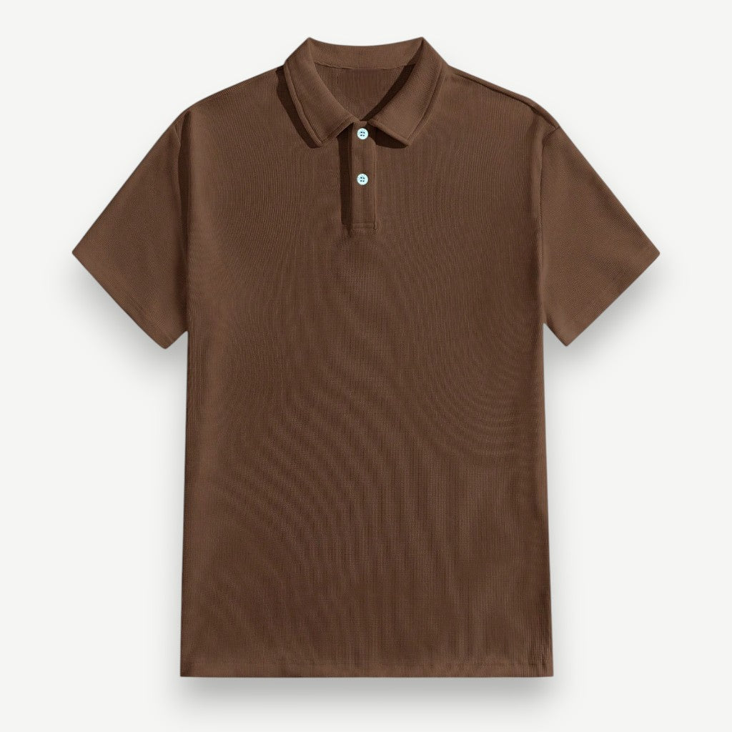 Camisa Polo Texturizada - Camisa Atenas