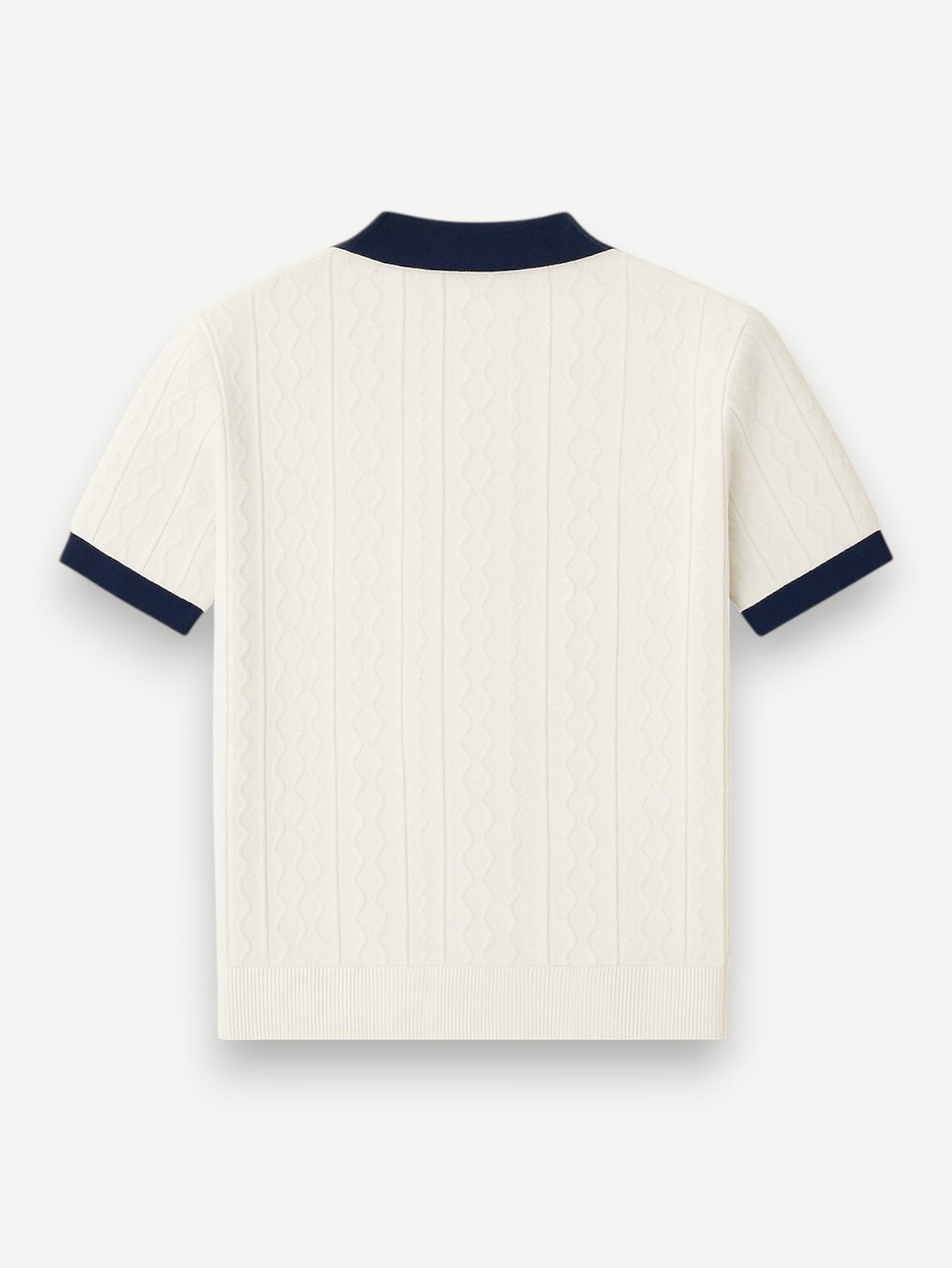 Camisa Polo Masculina Texturizada - Camisa Ravello
