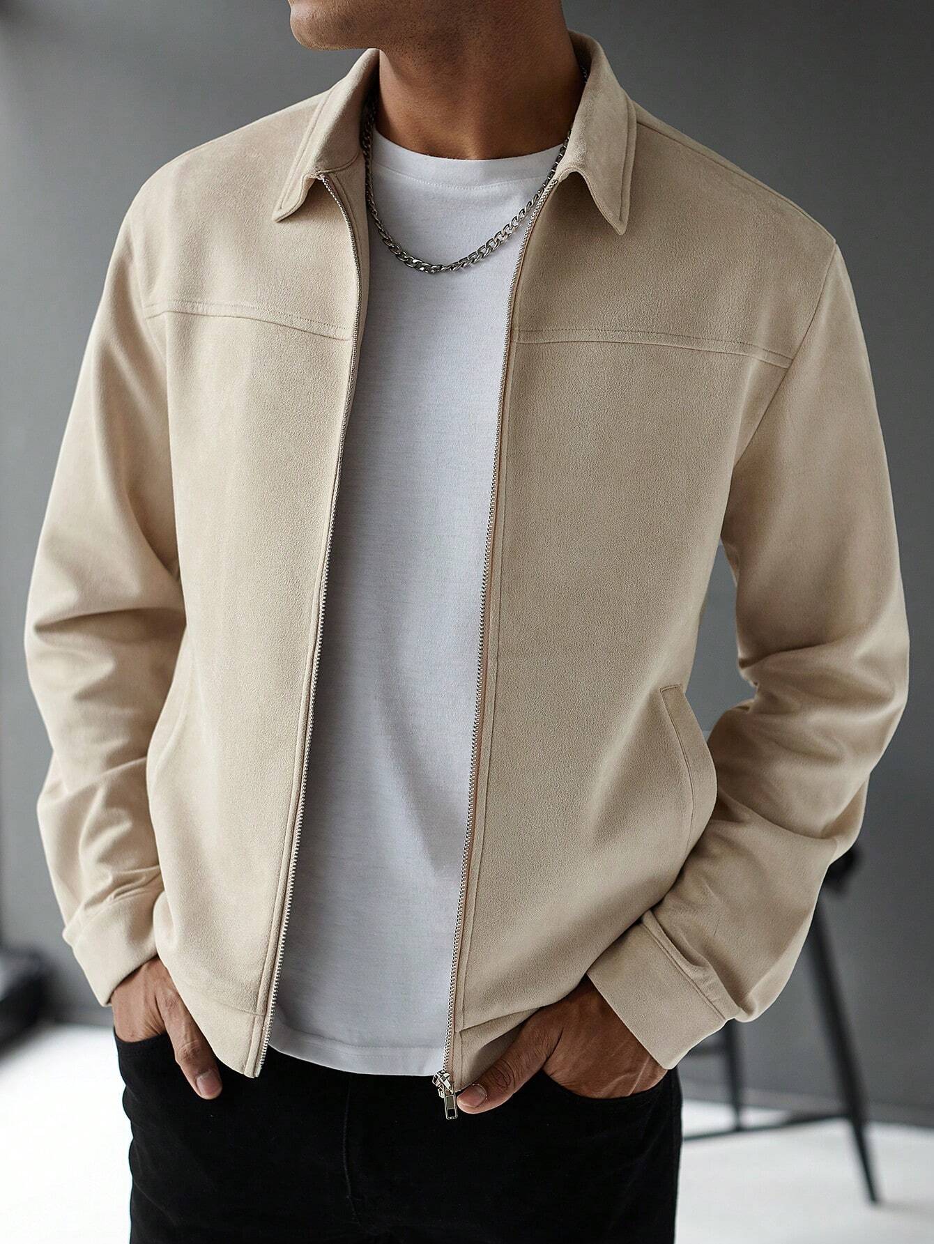 Jaqueta Masculina com Zíper - Jaqueta Melbourne