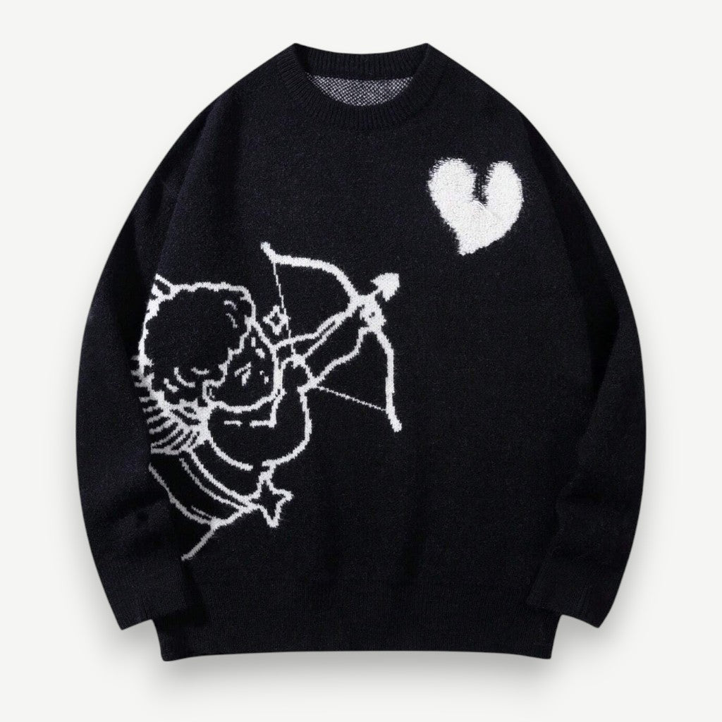 Suéter Masculino Estampado - Suéter Cupid Love