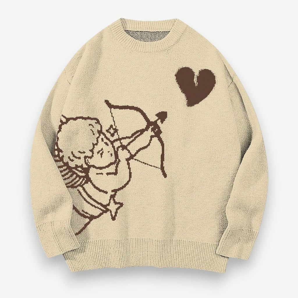 Suéter Masculino Estampado - Suéter Cupid Love
