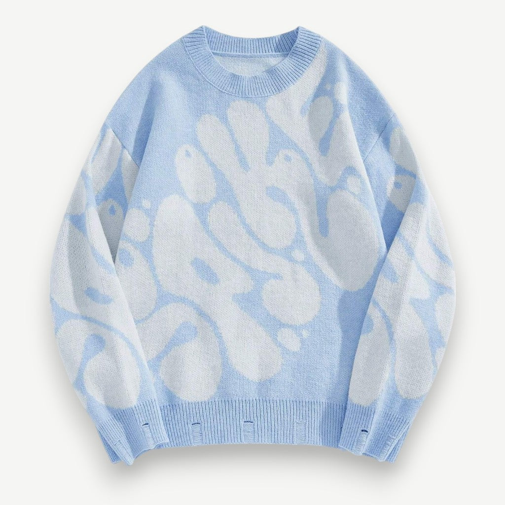 Súeter Masculino Estampado - Suéter Spike