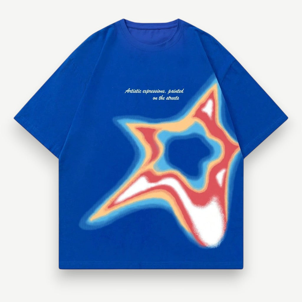 Camiseta Oversized Masculina - T-shirt Termal Art