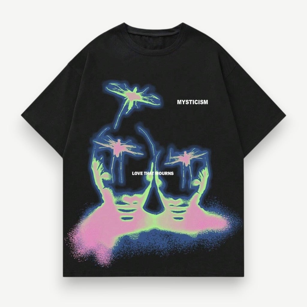 Camiseta Oversized Masculina - T-Shirt Mysticism