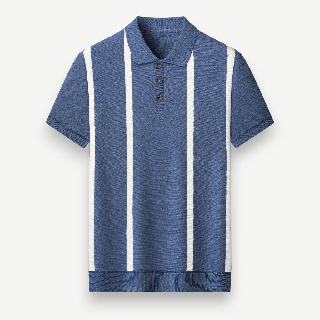 Camisa Polo Listrada Masculina - Camisa Manilla
